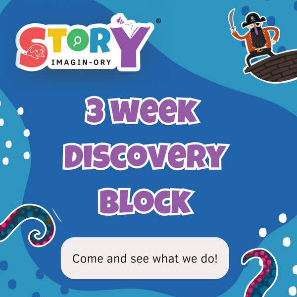 Discovery Block - Wednesdays Scarcoft Village Hall 10-11am